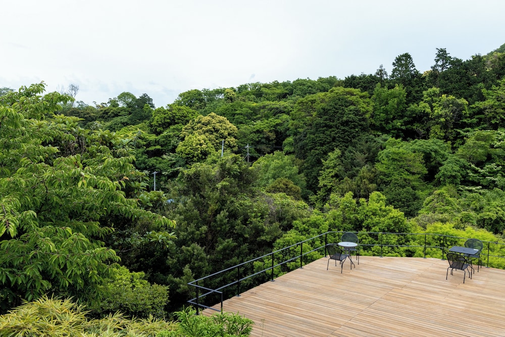パノラミック ツインルーム マウンテンビュー テラス / パティオ0 | 瑞光園