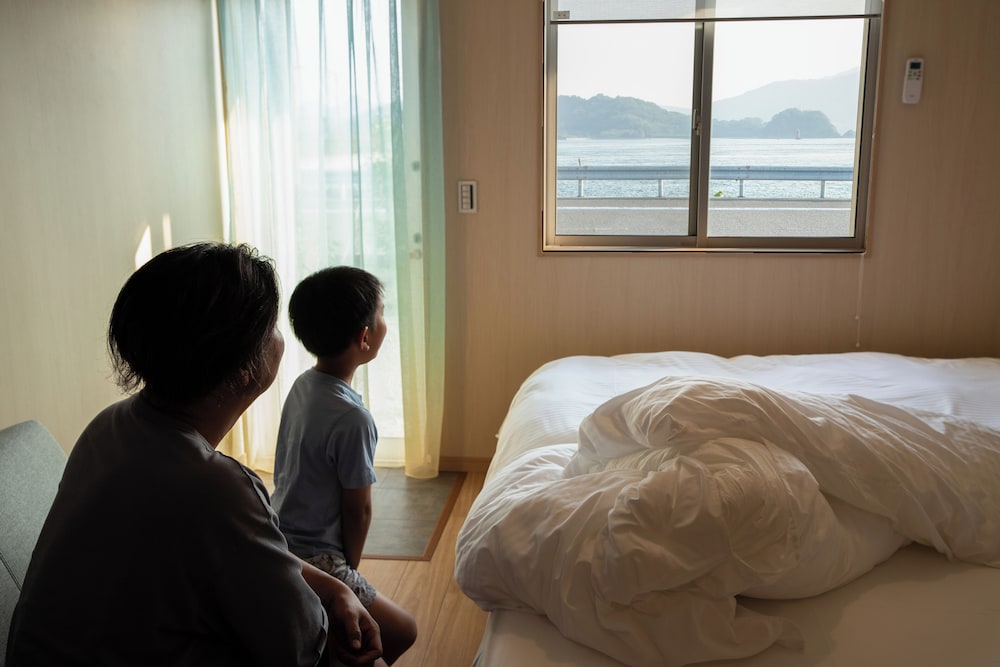 ファミリー ヴィラ オーシャンビュー 客室7 | SANTE 4073 STAY & SAUNA HAKATA ISLAND 1