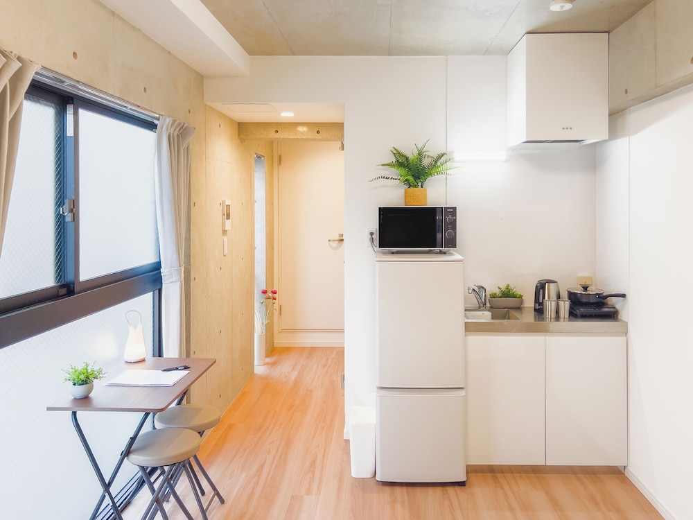 エリート ダブルルーム 1 ベッドルーム 禁煙 バルコニー 専用キッチン0 | ideas ASAKUSA