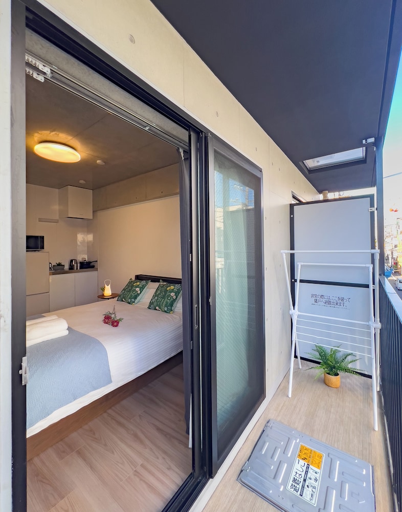 エリート ダブルルーム 1 ベッドルーム 禁煙 バルコニー テラス / パティオ0 | ideas ASAKUSA