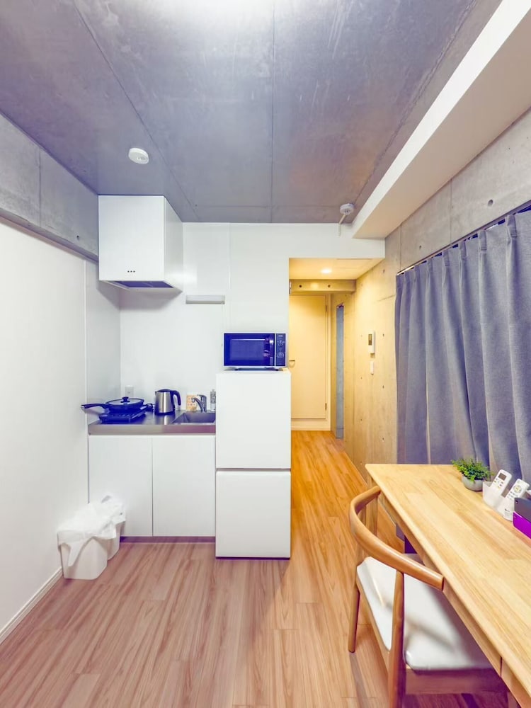 シニア ダブルルーム 1 ベッドルーム 禁煙 バルコニー リビング エリア1 | ideas ASAKUSA