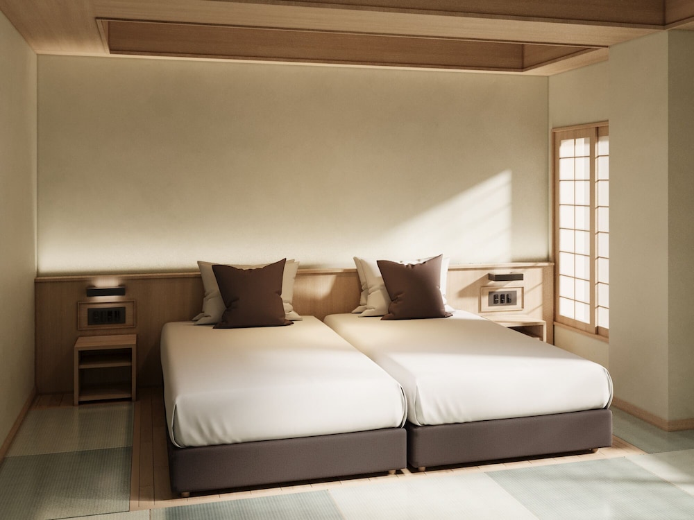 スタンダード ツインルーム 禁煙 34㎡ 客室1 | yugen kyoto shijo