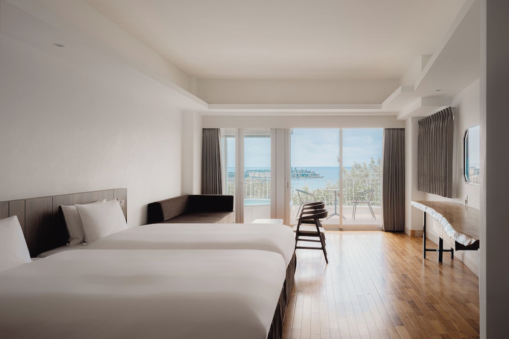 ジュニアスイート 45平米/バルコニー ジャグジー キッチン付 禁煙 客室1 | Anse Yomitan Toya