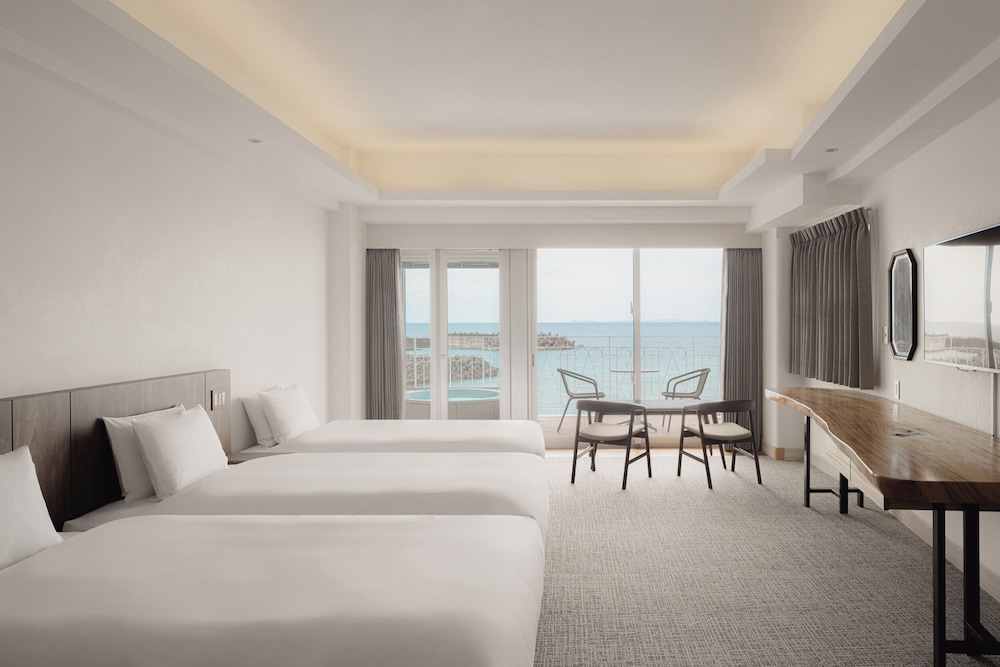 ジュニアスイート 45平米/バルコニー ジャグジー キッチン付 禁煙 | Anse Yomitan Toya