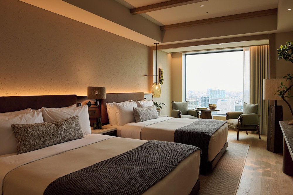 ルーム クイーンベッド 2 台 (Garden) | 1 Hotel Tokyo