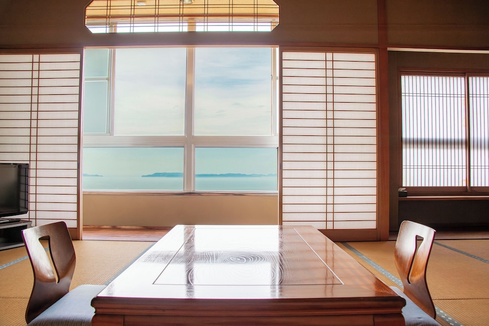和風ハウス バルコニー オーシャンビュー 部屋からの景観0 | 名田忠山荘