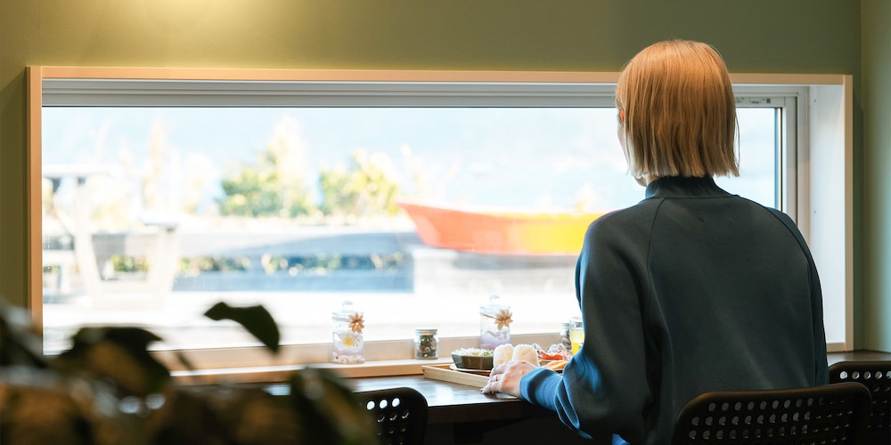 朝食スペース1 | 柏島ヴィレッジ - ホステル 朝食スペース1 | 柏島ヴィレッジ - ホステル