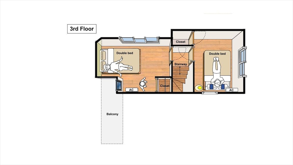 ハウス 4 ベッドルーム 禁煙 キッチン フロアマップ1 | The Prime TOKYO SKYTREE