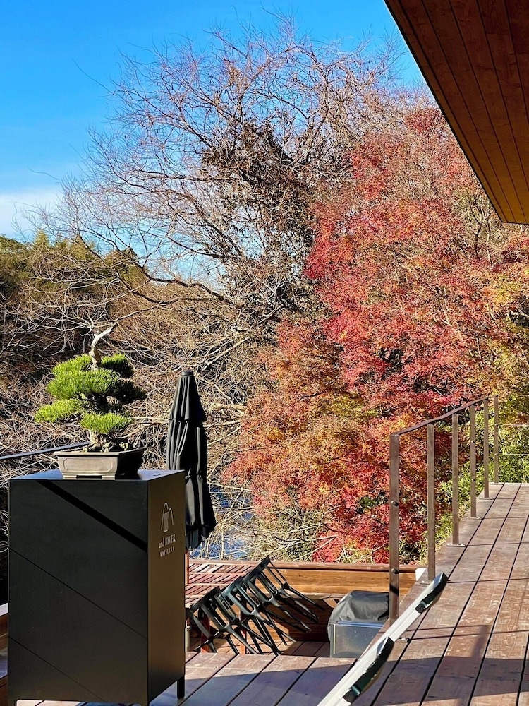 ラグジュアリー ヴィラ リバービュー テラス / パティオ10 | and RIVER勝浦