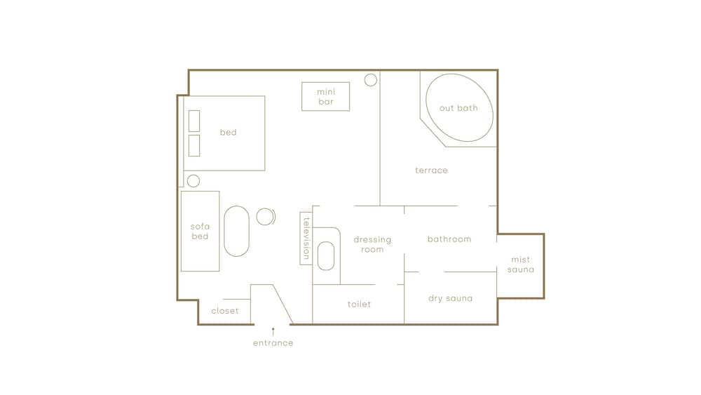 エコノミー ダブルルーム 客室1 | hotel hisoca ikebukuro