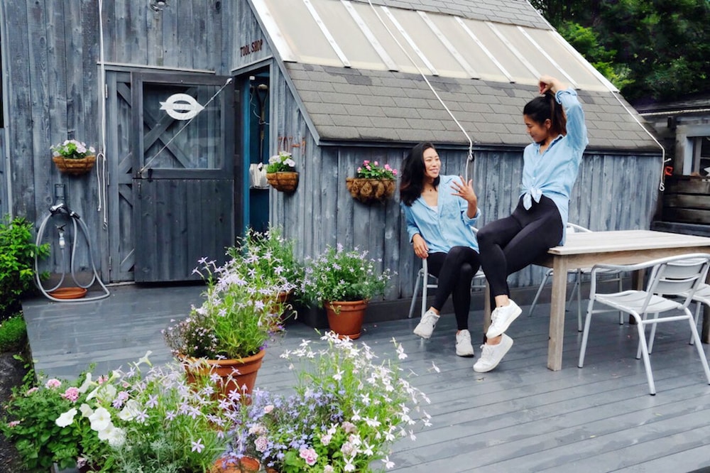 ラグジュアリー コテージ 1 ベッドルーム キッチン ガーデンビュー テラス / パティオ1 | GARDEN SHED