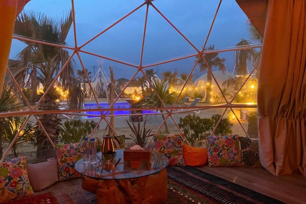 スタンダード ヴィラ プールビュー バルコニーからの眺望0 | Water Front Villa OASIS-OARAI