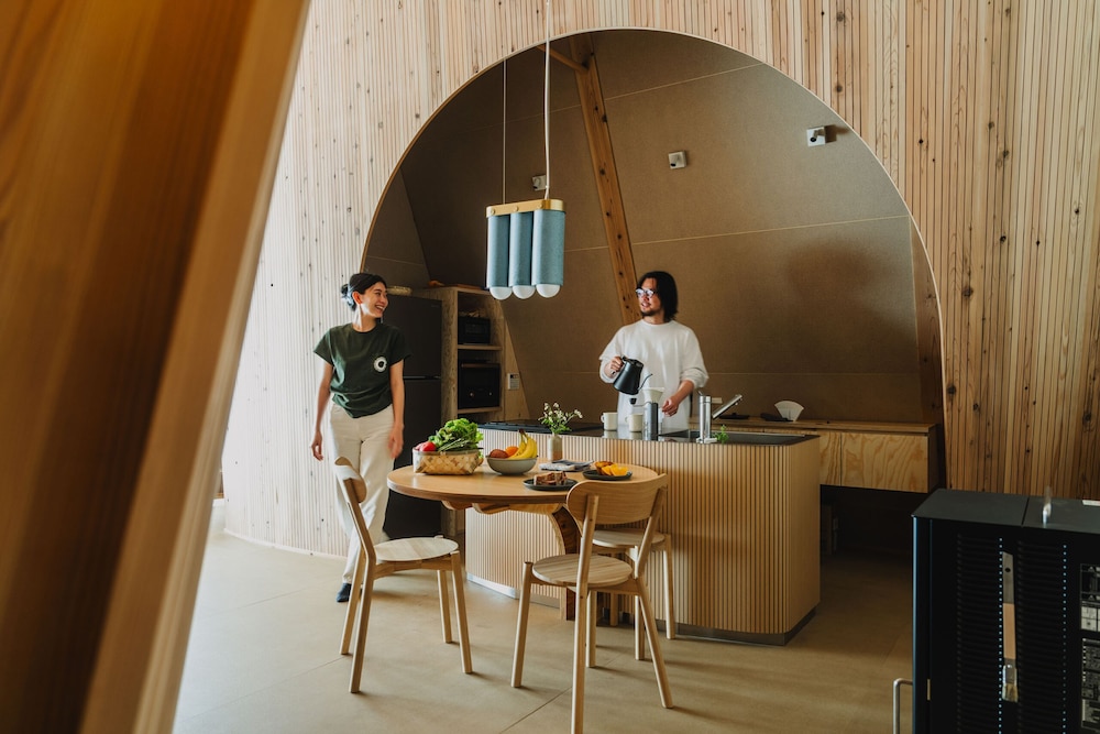 SANU CABIN BEE | シンプル客室 禁煙 専用キッチン1 | SANU 2nd Home 北軽井沢1st
