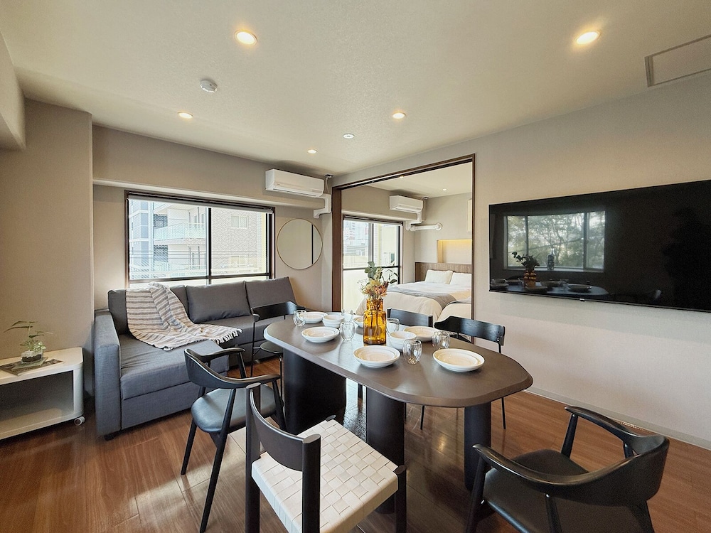 パノラミック アパートメント バルコニー リバービュー | Grandeur Hamamoto