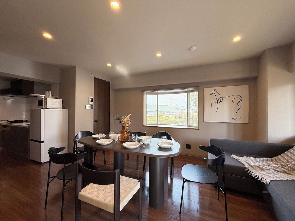 パノラミック アパートメント バルコニー リバービュー 客室3 | Grandeur Hamamoto