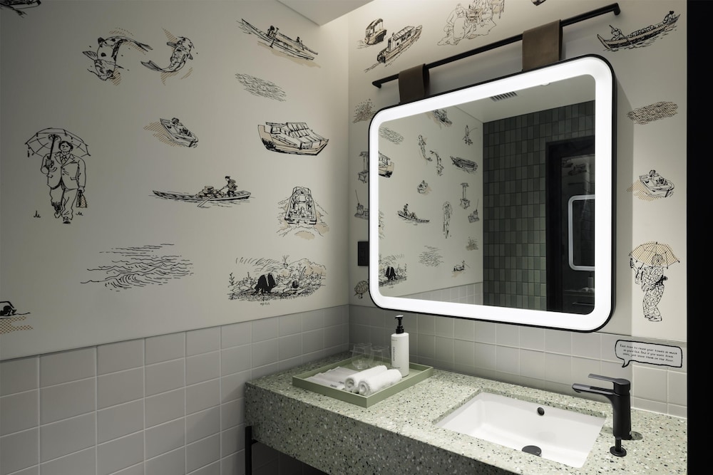 ルーム キングベッド 1 台 バスルーム0 | キャプション by Hyatt 兜町 東京