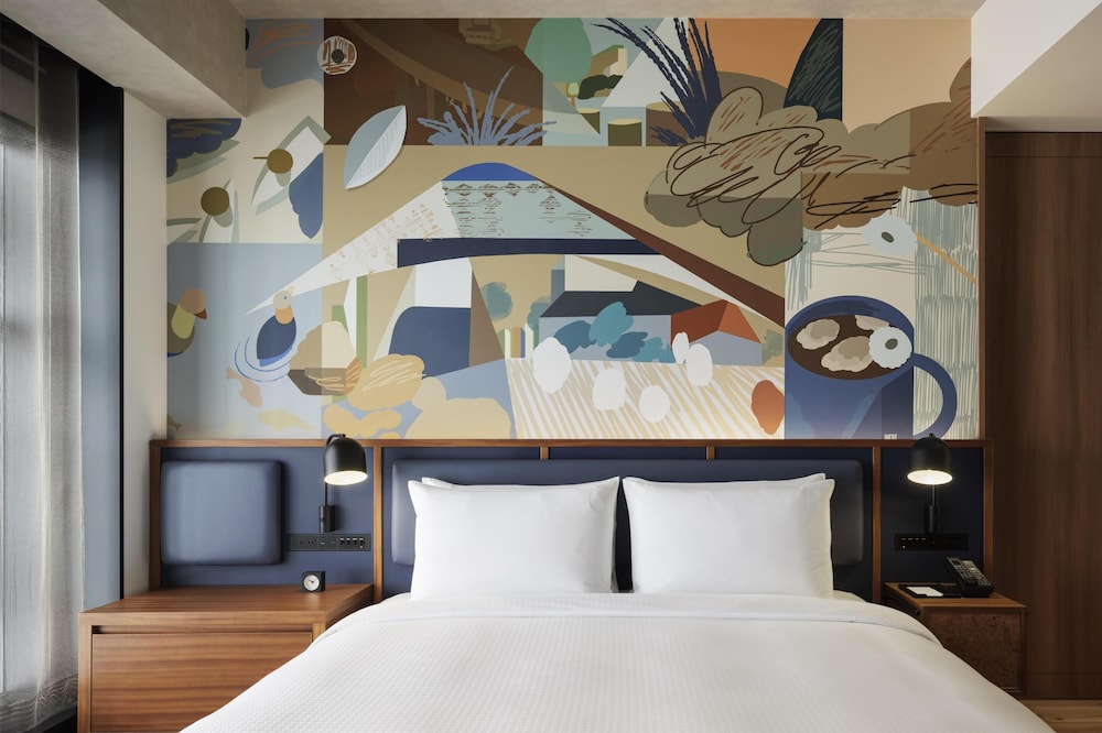 スイート キングベッド 1 台ソファーベッド付き 客室2 | キャプション by Hyatt 兜町 東京