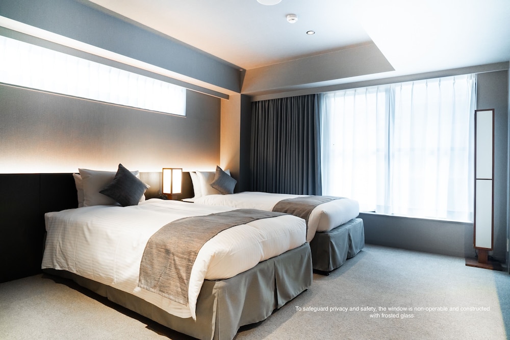 ツインルーム 車いす対応 禁煙 客室1 | KIORI Hotel Higashino Toin