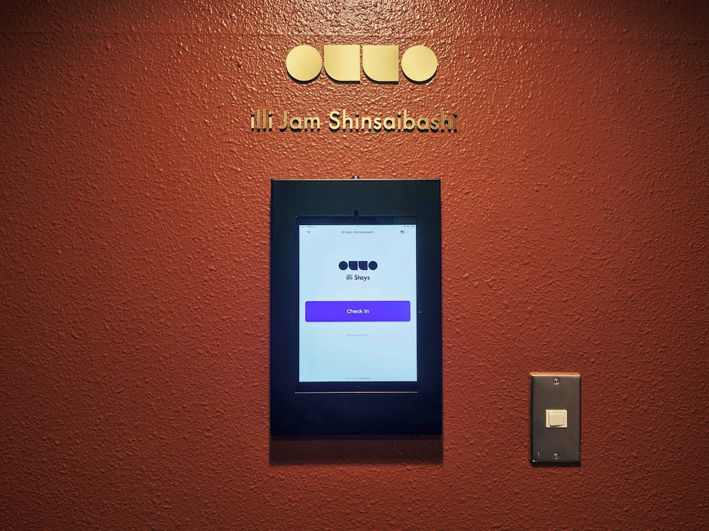 チェックイン / チェックアウト キオスク1 | illi Jam Shinsaibashi