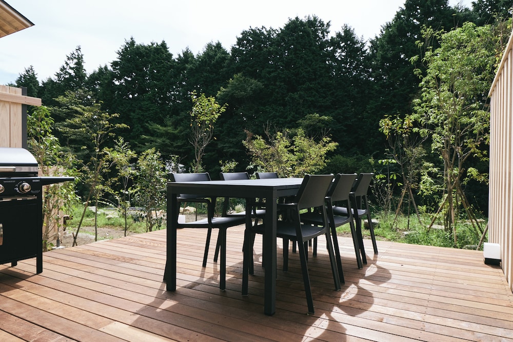 スタンダード ツインルーム バルコニー ヒルビュー テラス / パティオ4 | GEOSPOT MOTOHAKONE C