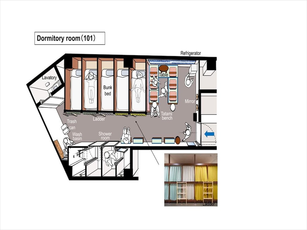 キャビン 禁煙 客室11 | Retrospect Stay Yokohama