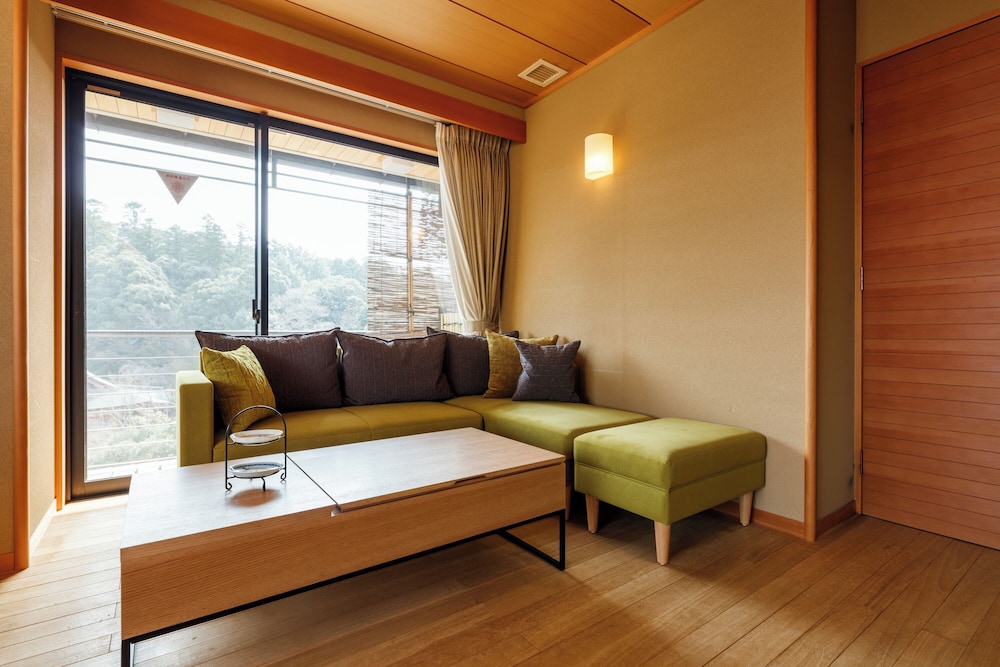 和洋室 ツインベッド 露天風呂付 禁煙 部屋からの景観0 | たちばな四季亭