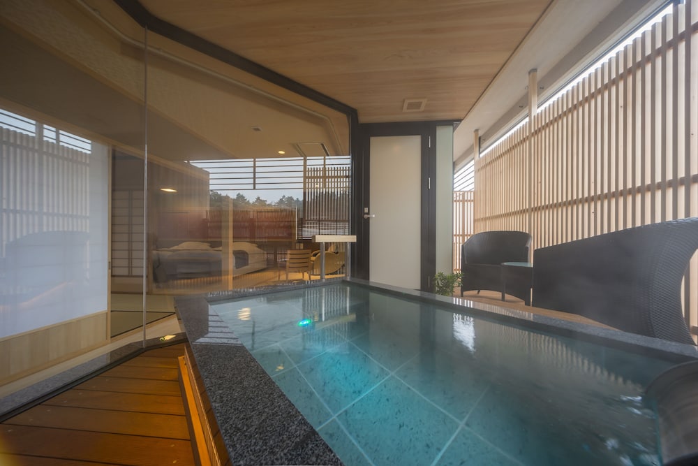 和洋室 プレミアスイート 露天風呂付 禁煙 バスルーム0 | たちばな四季亭