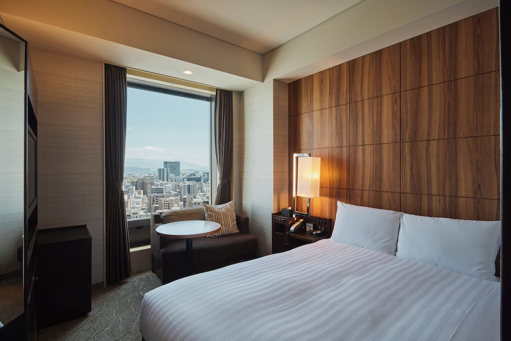 ダブルルーム 桜島ビュー 禁煙 | ソラリア西鉄ホテル鹿児島