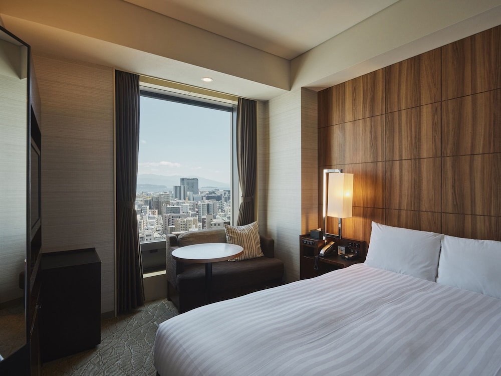 ダブルルーム 桜島ビュー 禁煙 | ソラリア西鉄ホテル鹿児島