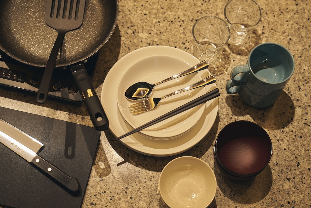 アパートメント 1 ベッドルーム キッチン 専用簡易キッチン0 | UCHIWA STAY Osaka NAMBA