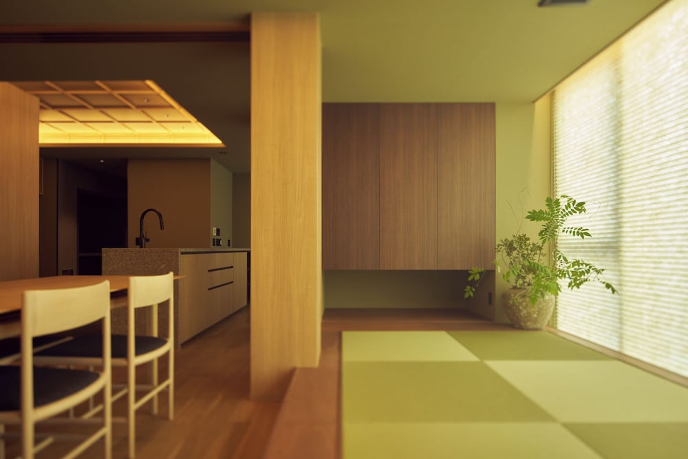 和風アパートメント 2 ベッドルーム キッチン 内装0 | UCHIWA STAY Osaka NAMBA