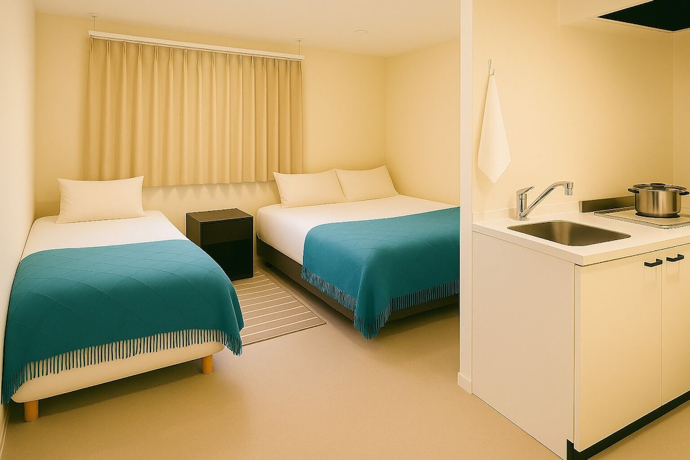 スタンダード 4 人部屋 ベッド (複数台) | YM Hotel-Sugamo