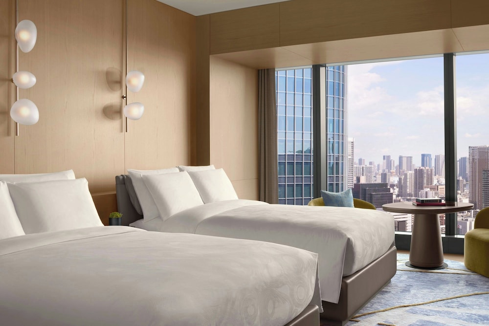 デラックス ルーム ダブルベッド 2 台 禁煙 シティビュー | JWマリオット・ホテル東京