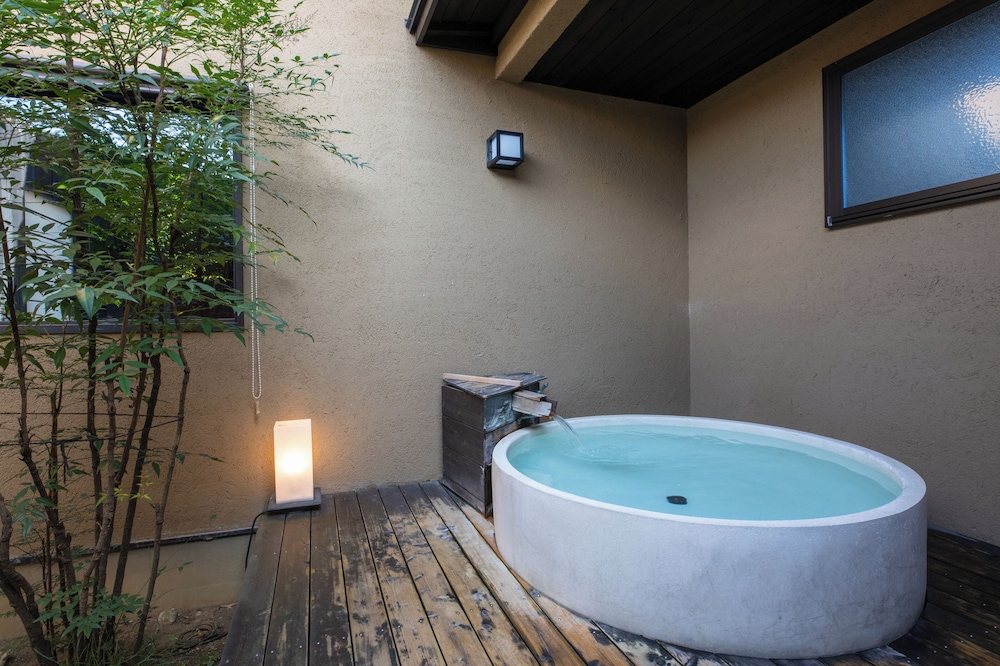 別邸 [露天風呂付]黒梅・璃寛・二藍 - Kuroume or Rikan or Futaai 禁煙 バスルーム1 | 笛吹川温泉坐忘