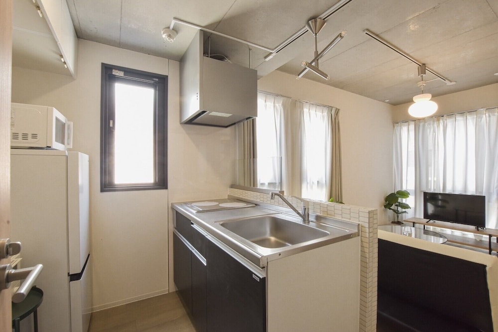 アパートメント 禁煙 (202) 専用キッチン3 | Bldg E. Tokyo