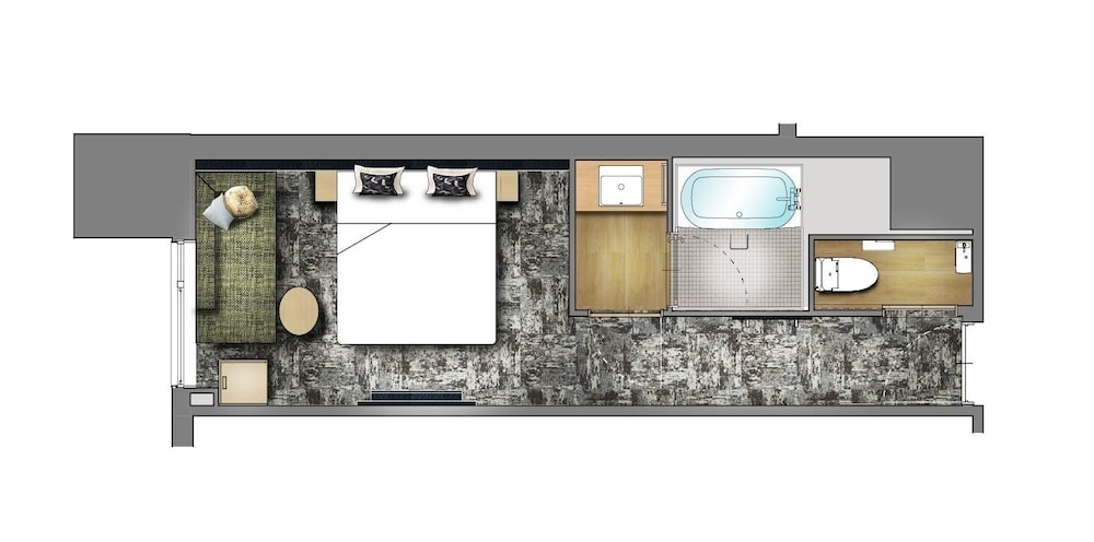 スーペリアキングルーム 禁煙 客室1 | アンカード・バイ・リーガ　大阪なんば