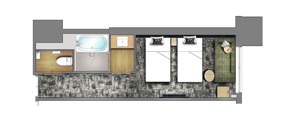 スーペリア ツインルーム 客室1 | アンカード・バイ・リーガ　大阪なんば