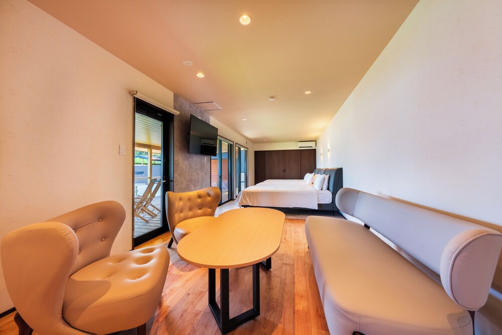 [スタンダードヴィラ/洋室/3ベッド] 温泉・低温サウナ付 禁煙 | 別館 うみね