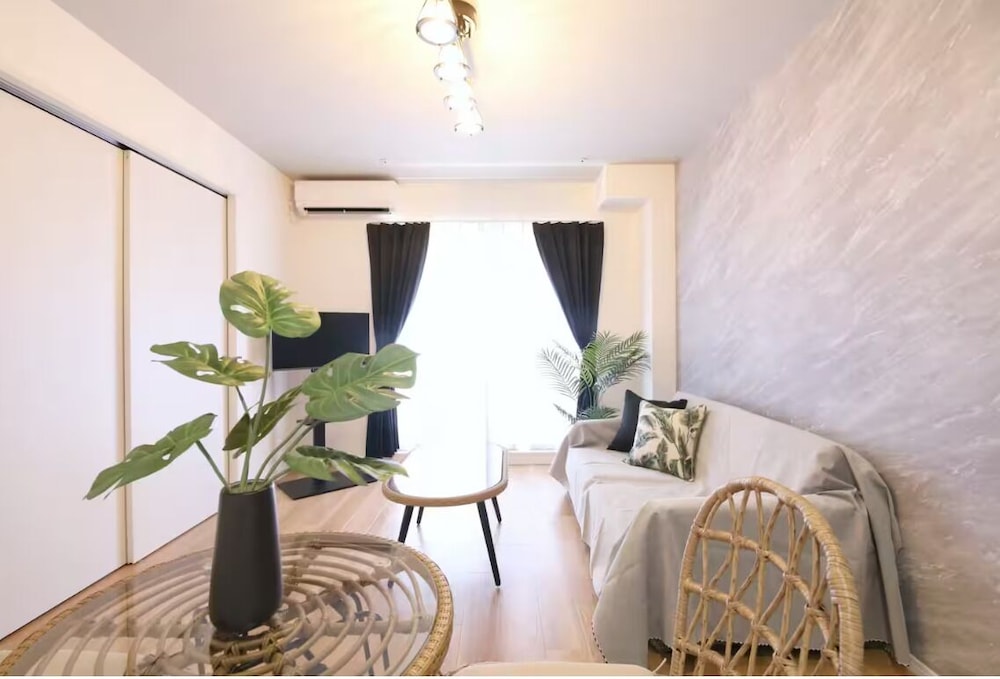 コンフォート アパートメント ベッド (複数台) 禁煙 バルコニー 202 リビング エリア8 | フォルモント寺田町