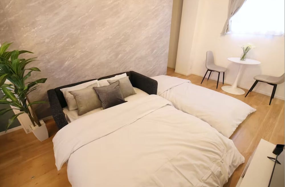 コンフォート アパートメント ベッド (複数台) 禁煙 バルコニー 203 リビング エリア11 | フォルモント寺田町