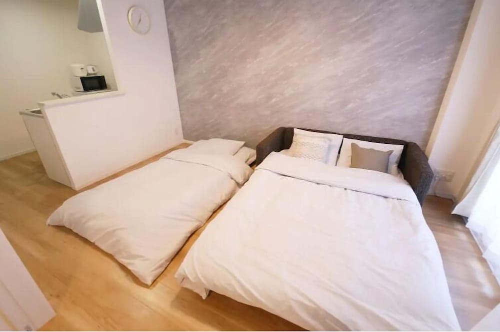 コンフォート アパートメント ベッド (複数台) 禁煙 バルコニー 201 リビング エリア6 | フォルモント寺田町