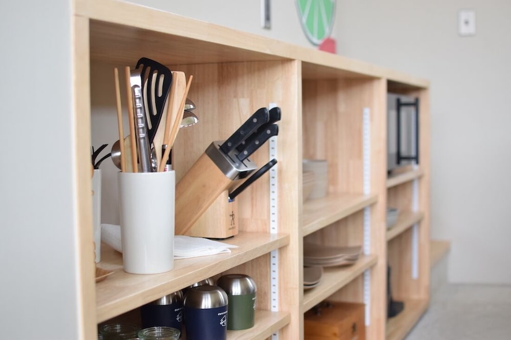 デラックス ヴィラ 専用キッチン0 | THE CHIKURA UMI BASE CAMP