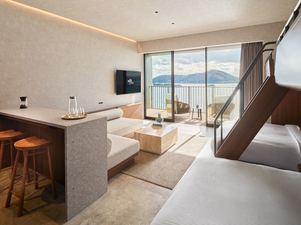 バンクオーシャンビュー(WEST棟) 禁煙 客室1 | edit x seven 瀬戸内小豆島