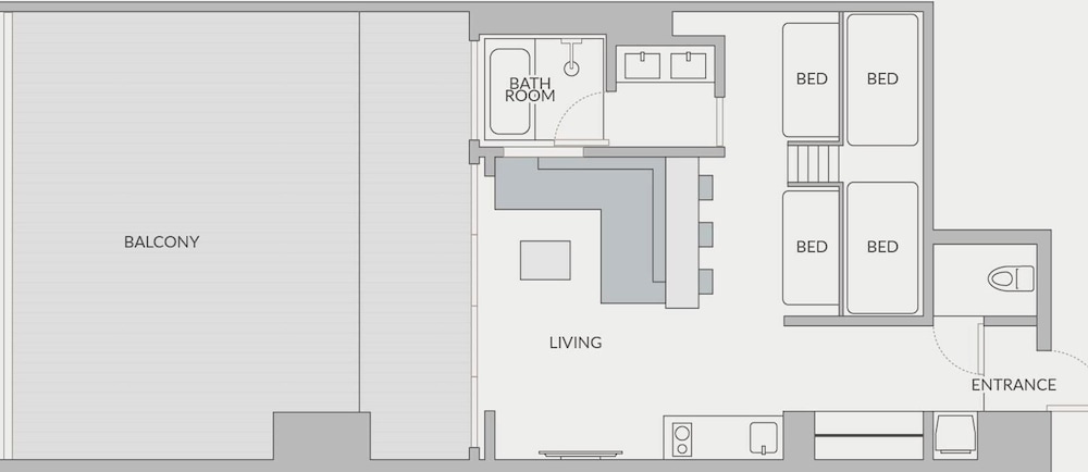テラスバンクオーシャンビュー(WEST棟) 禁煙 部屋からの景観1 | edit x seven 瀬戸内小豆島