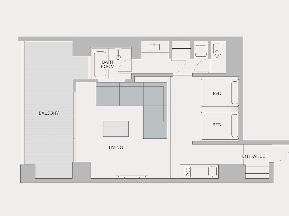 テラスツインオーシャンビュー(WEST棟) 禁煙 部屋からの景観0 | edit x seven 瀬戸内小豆島