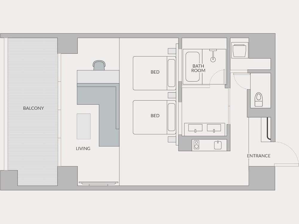 スーペリアツイン(EAST棟) 禁煙 部屋からの景観1 | edit x seven 瀬戸内小豆島