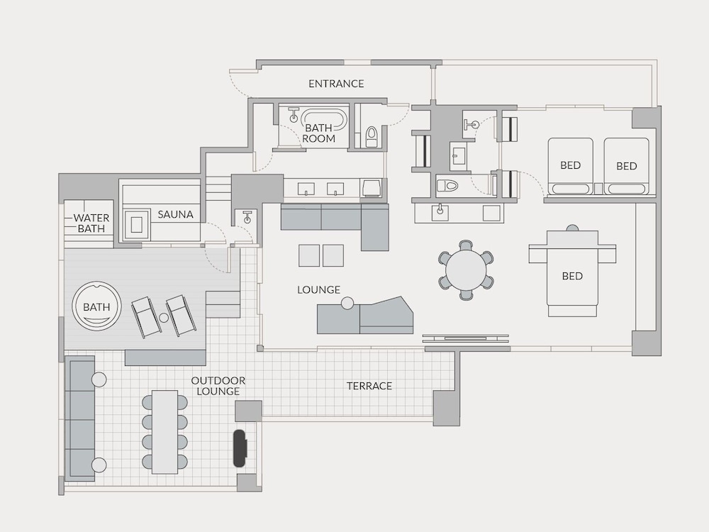 ペントハウスオーシャンビュー(WEST棟) 禁煙 部屋からの景観0 | edit x seven 瀬戸内小豆島