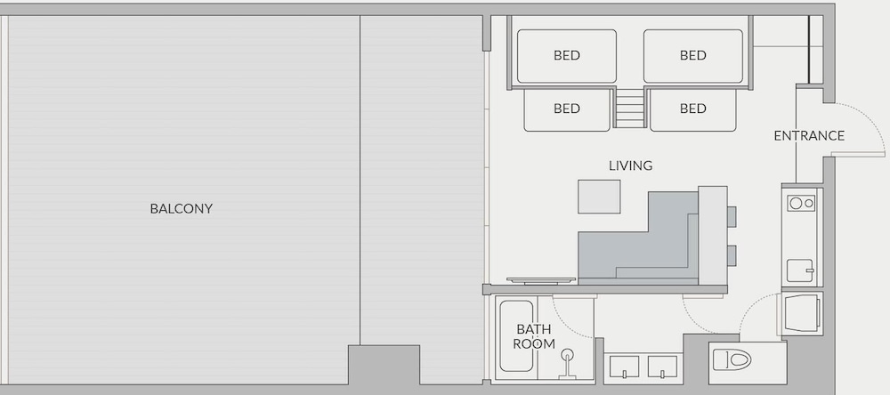 テラスバンクオーシャンビュー(WEST棟) 禁煙 部屋からの景観0 | edit x seven 瀬戸内小豆島