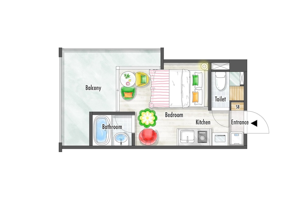 ロマンティック ダブルルーム 客室27 | Stayloop スカイツリー