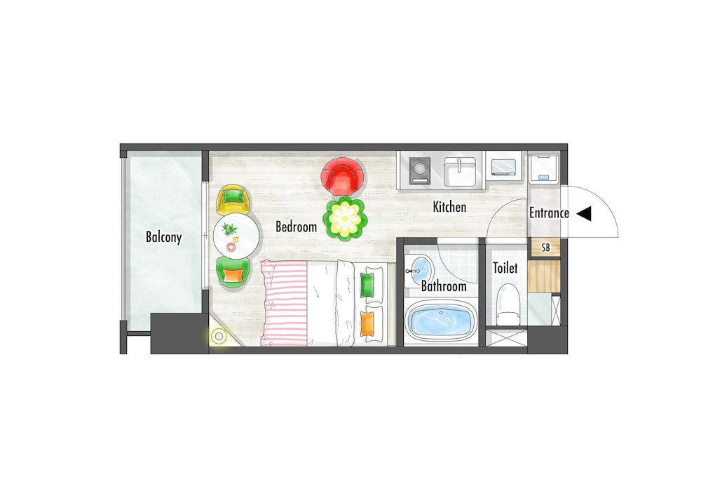 シティ ダブルルーム 客室24 | Stayloop スカイツリー